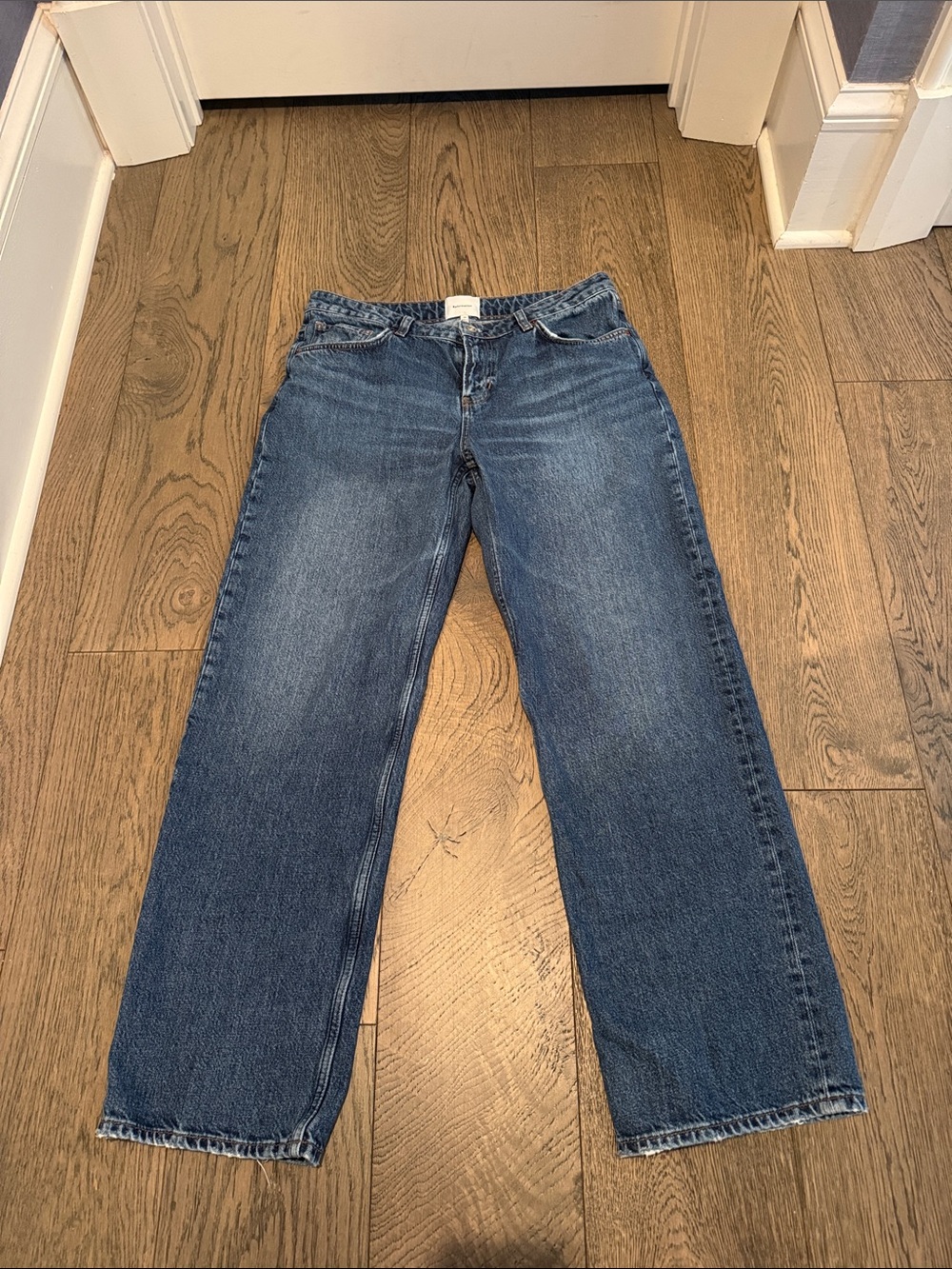 Charlee Low Rise Straight Leg Jeans